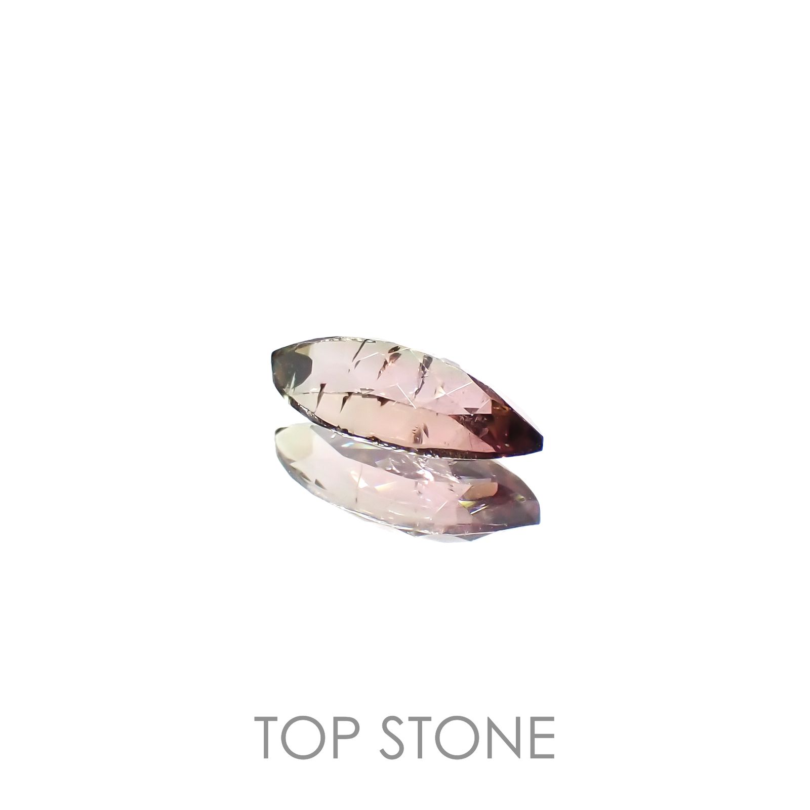 バイカラートルマリン ブラジル産 0.95ct[230220400]9.9x4.6mm前後