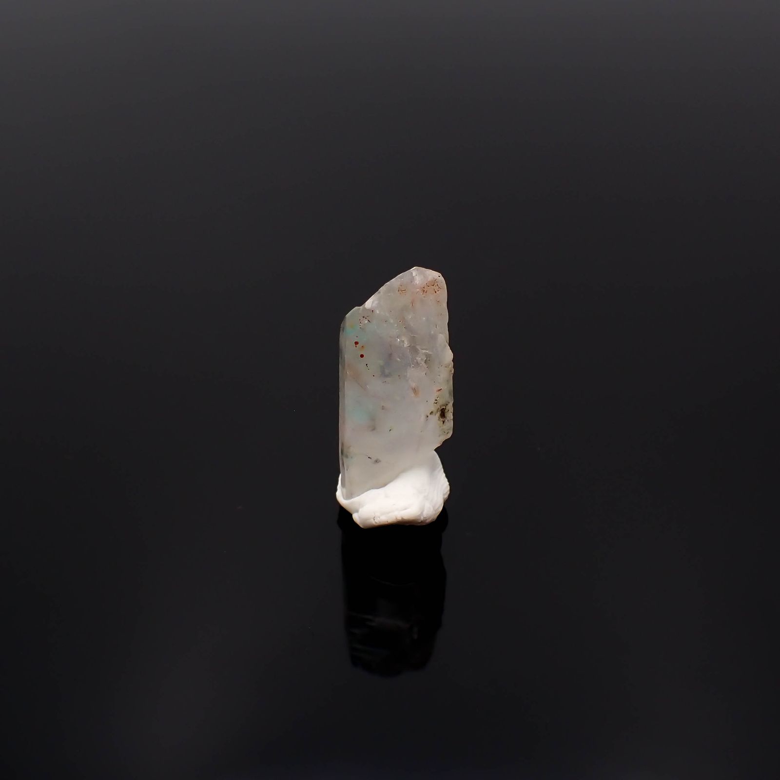 アホイト 原石(宝石名アホイト イン クォーツ)南アフリカ・メッシーナ鉱山産 9.10ct 識別済[230522036]22x9mm前後