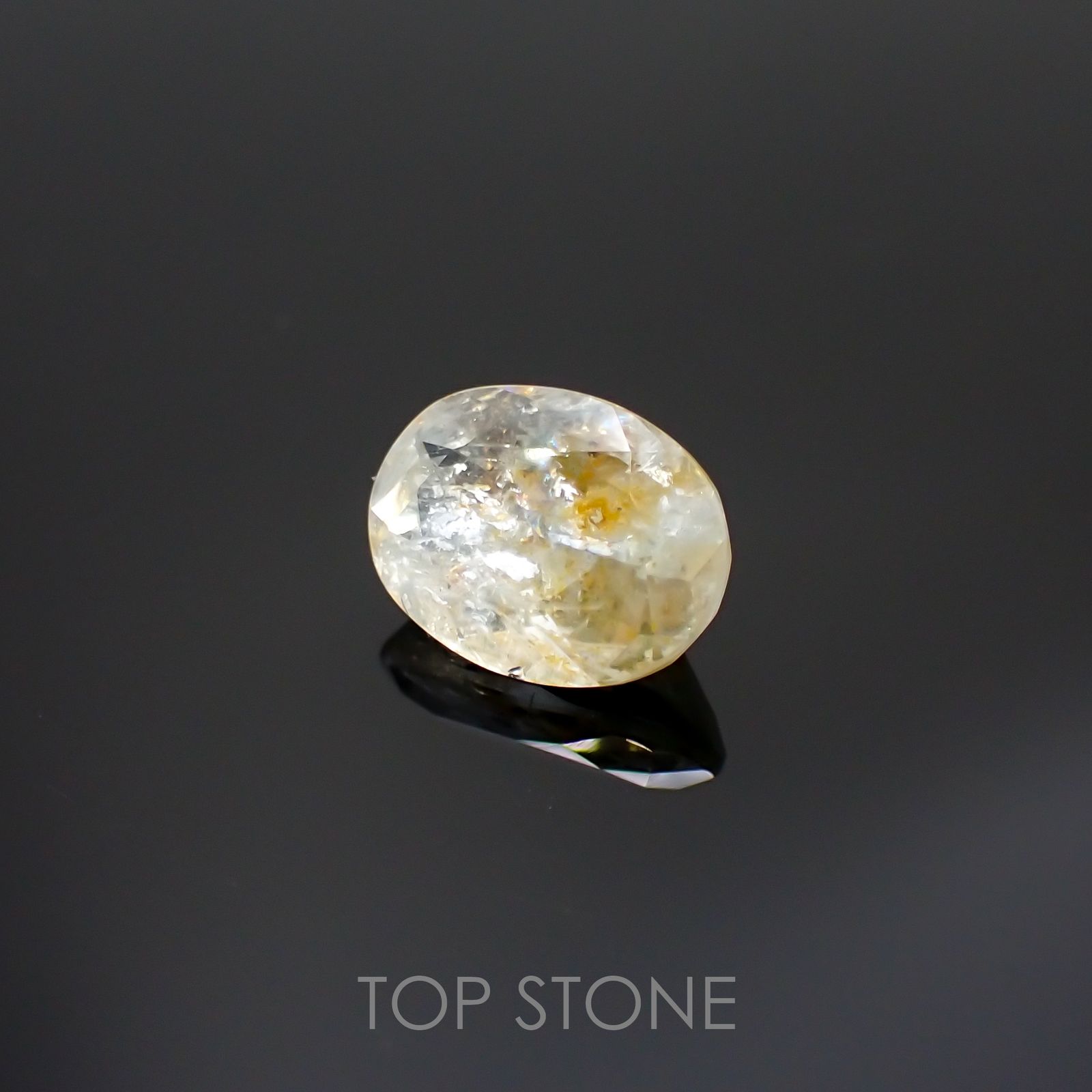 オーロラアクアマリン ブラジル産 2.31ct[220114388]10.2x7.6mm前後