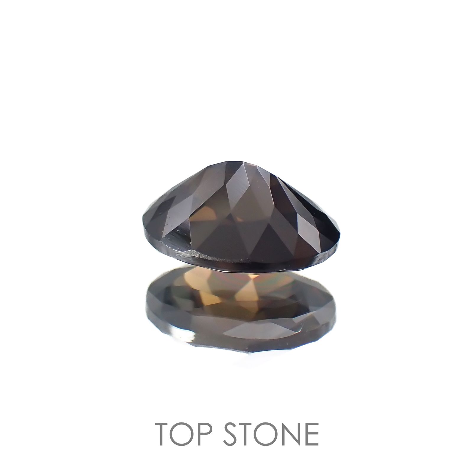 キャシテライト(宝石名キャシテライト)ボリビア産 2.982ct ソ付(彩珠)[221018673]8.1x6.1mm前後