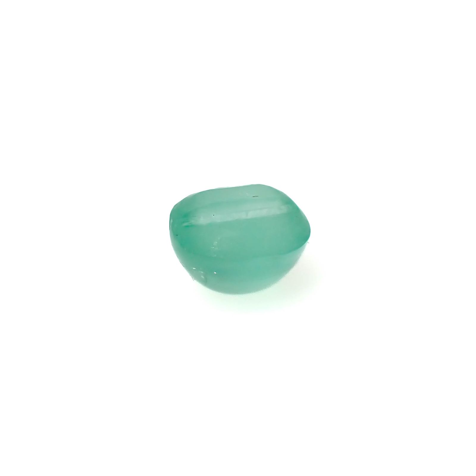 エメラルドキャッツアイ コロンビア産 1.12ct[240427224]6.4x5.3mm前後