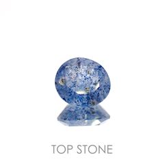 ラズライトインクォーツ アフガニスタン産 1.48ct[230119766]8x7.1mm前後