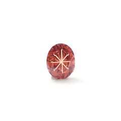 ◇甲州貴石切子Plus Three◇オレンジジルコン スリランカ/カンボジア産 2.38ct / 9x7.1mm前後 [251231459]