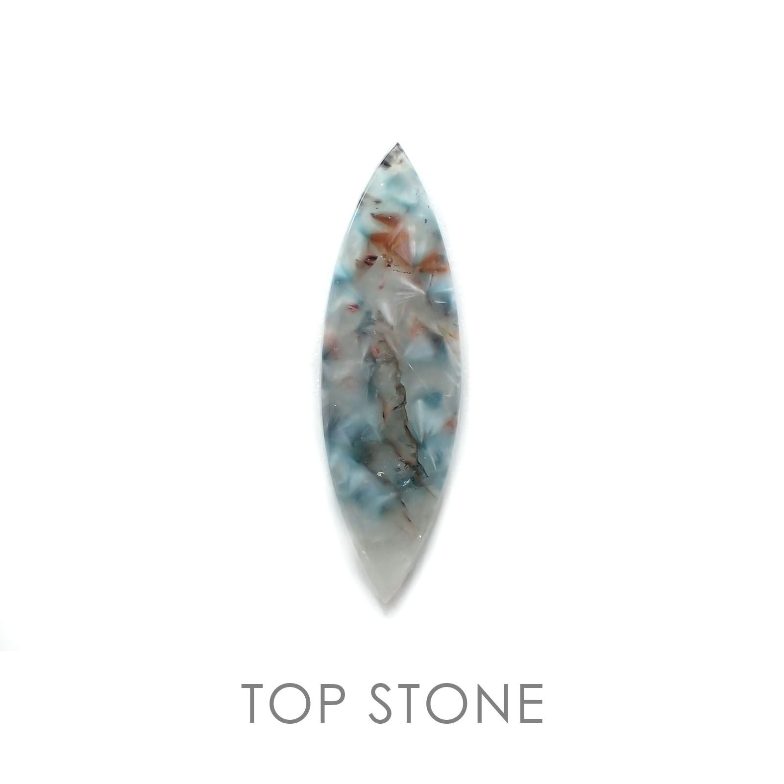 パライバクォーツ ブラジル産 ルース 4.67ct[210310299]24.9×7.7mm前後