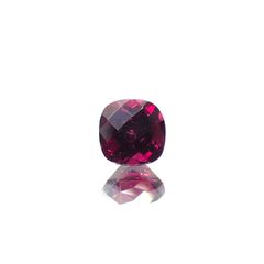 ◇チェッカーカット◇アントヒルガーネット(クロムパイロープガーネット) アメリカ・アリゾナ州産 0.40ct[230722882]4.1x4.1mm前後