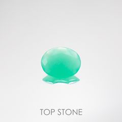 グリーンオパール(宝石名コモンオパール) 南アフリカ産 0.94ct 識別済[210611390]8.9×7.1mm前後