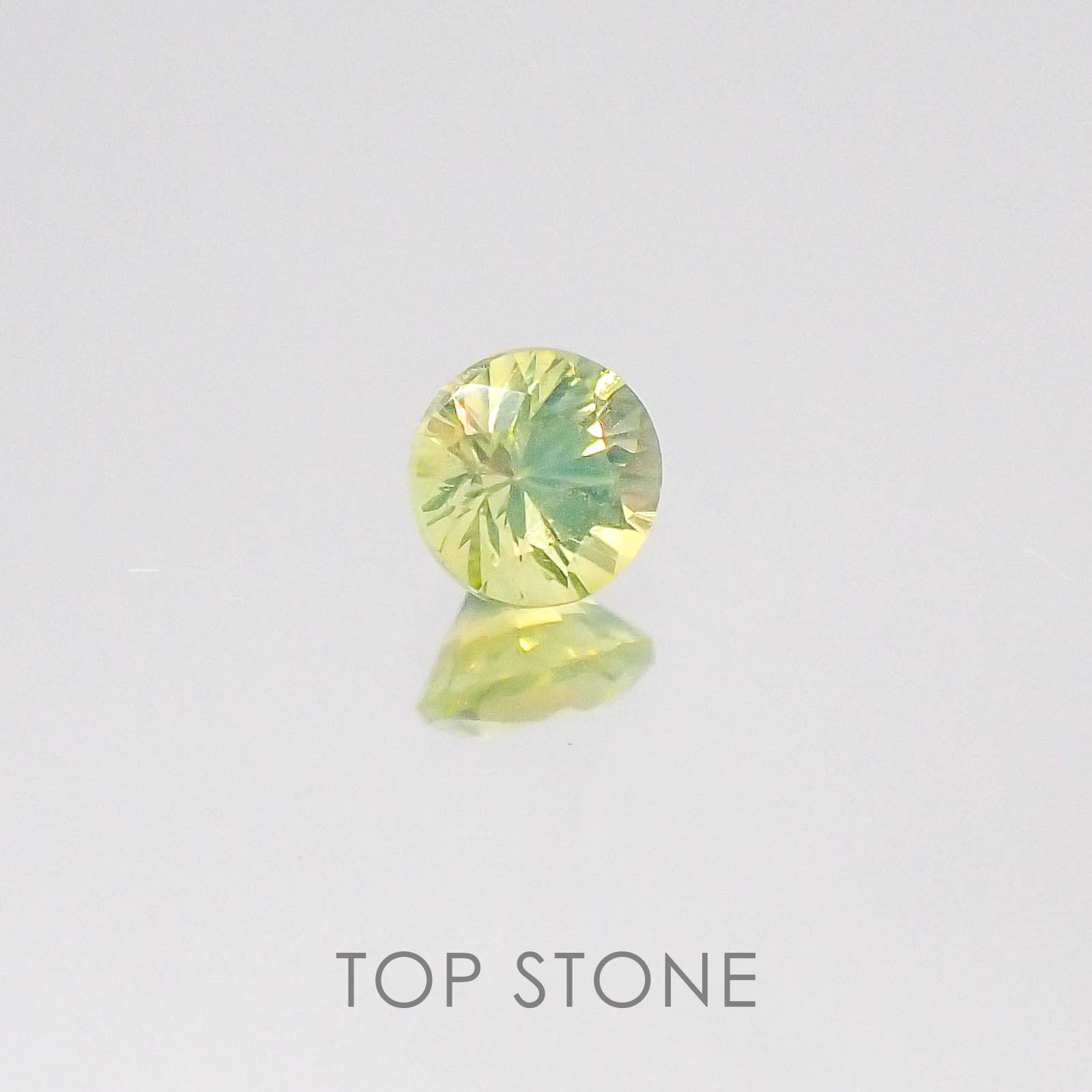 クリソベリルキャッツアイ スリランカ産 ルース 0.24ct[20084690]3.5×3.5mm前後