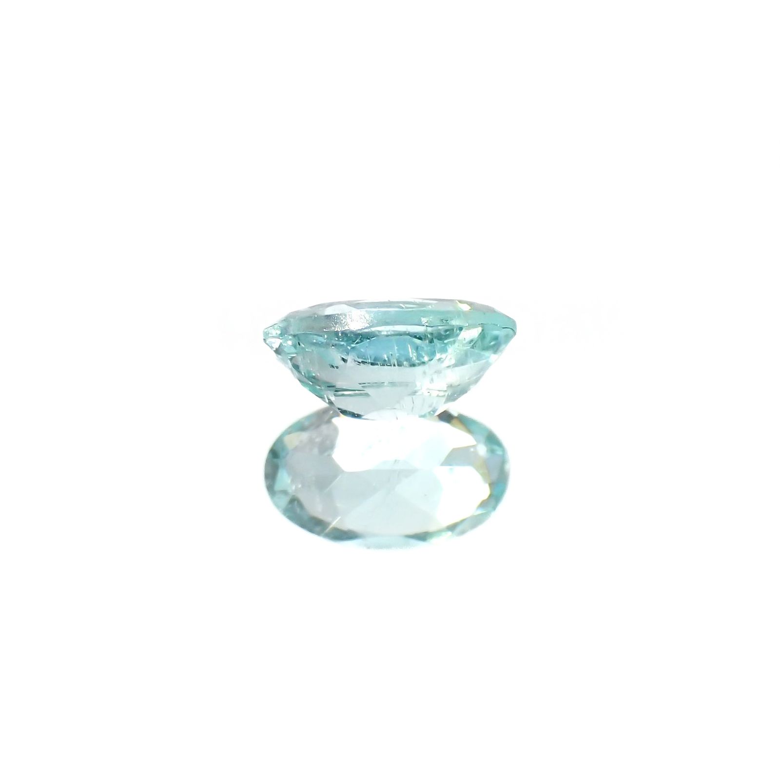 パライバトルマリン(宝石名トルマリン/別名パライバ・トルマリン)モザンビーク産 識別済 0.24ct / 5x3mm前後 [230220371]