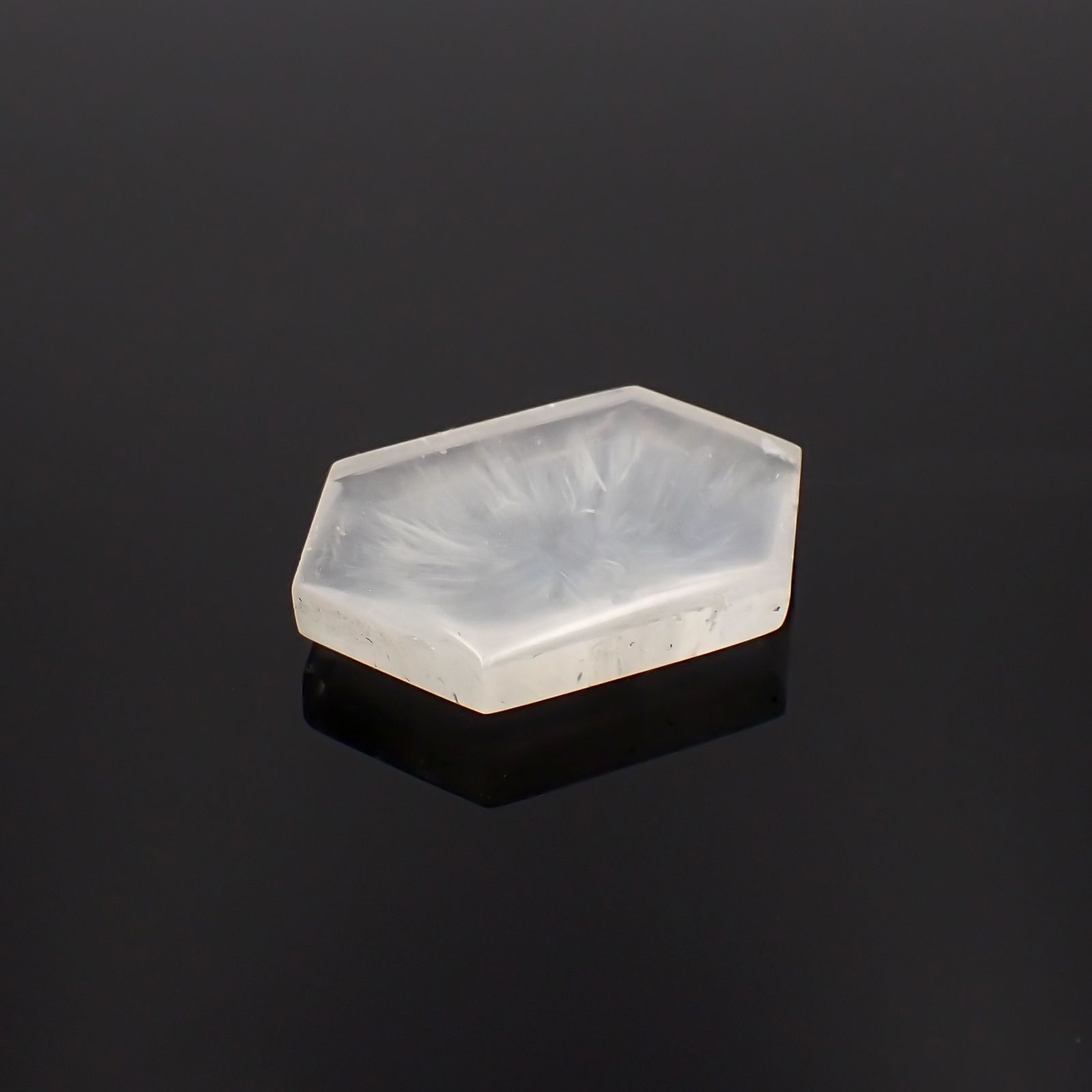 トラピッチェクォーツ 偏光板2枚付き コロンビア・ボヤカ産 44.89ct[230823261]28.7x22.6mm前後