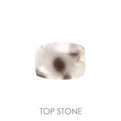 ダルメシアンクォーツ(宝石名ラジエーション・ダメージ・クォーツ) ブラジル産 12.26ct 識別済[210812886]16.3×12mm前後