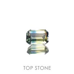 バイカラーサファイア マダガスカル/タンザニア産 0.18ct[230321016]3.6x2.5mm前後