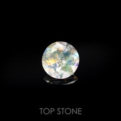 レインボームーンストーン(宝石名ラブラドライト)タンザニア産 1.33ct 識別済[220716854]7.6x7.4mm前後