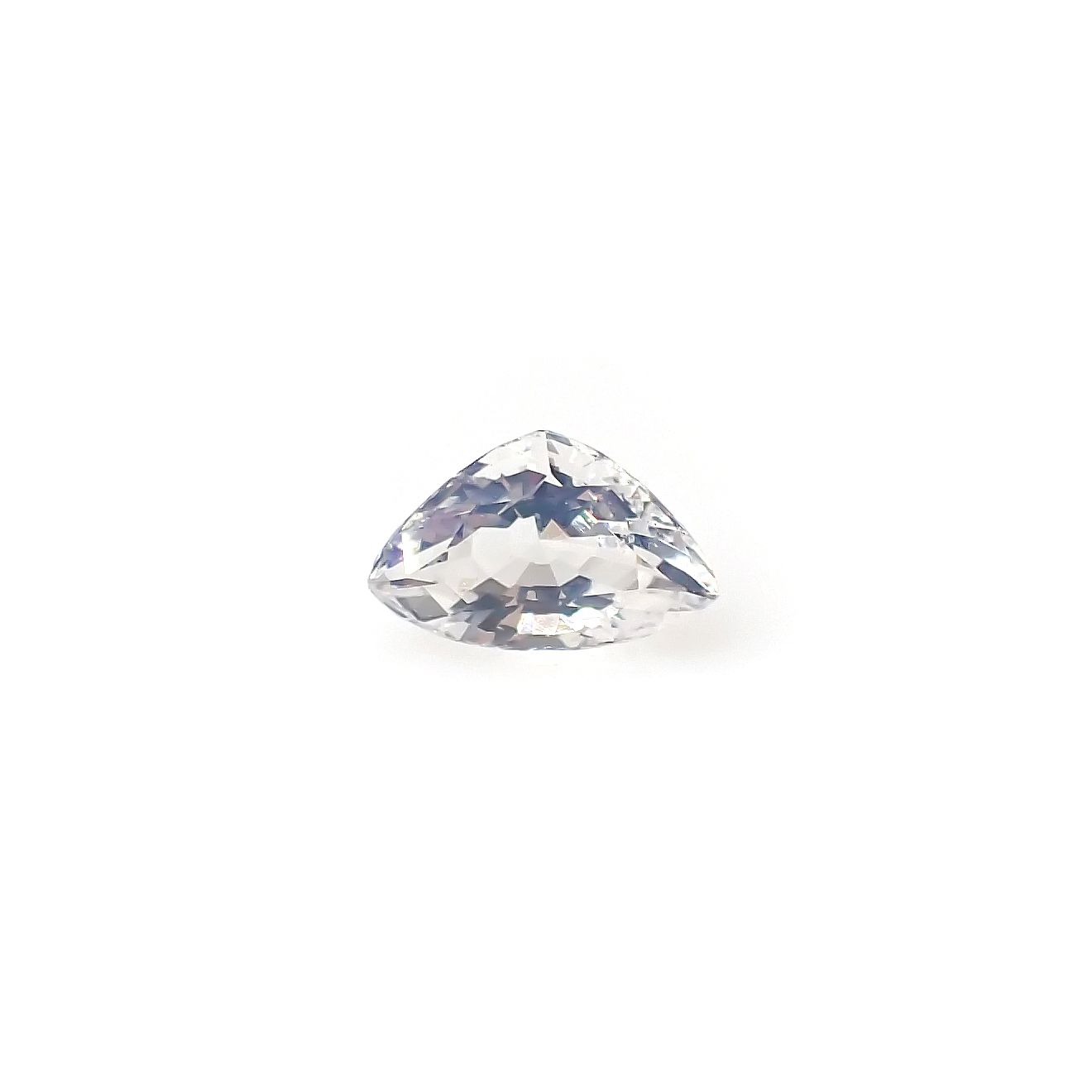 レインボームーンストーン(宝石名ラブラドライト)マダガスカル産 1.458ct ソ付(彩珠)[240326930]9.8x6.3mm前後