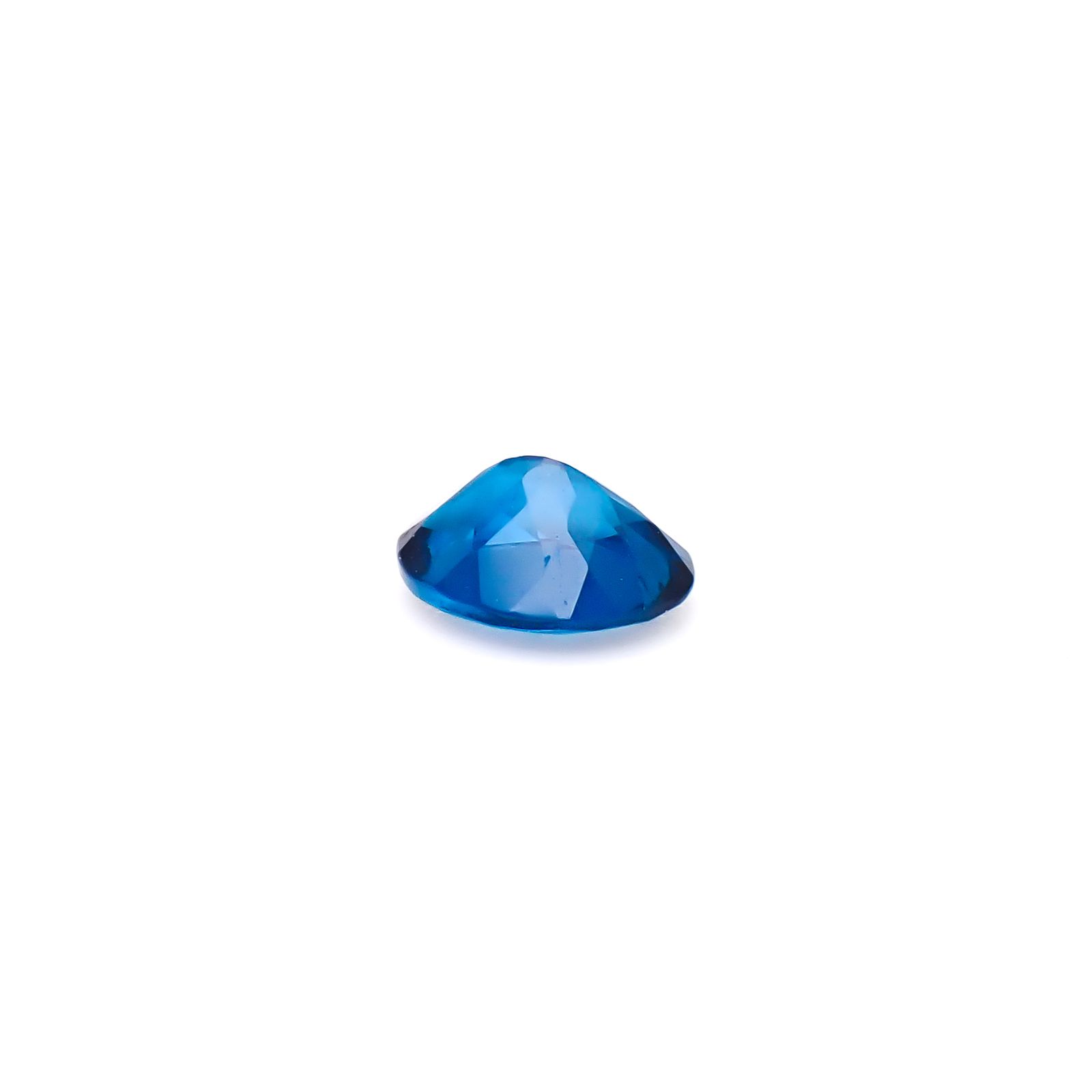 ディープブルーアパタイト マダガスカル産 0.33ct / 4.9x4mm前後 [260732603]