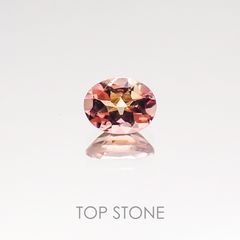 バイカラートルマリン ブラジル産 ルース 0.38ct[20117142]5.3×4mm前後