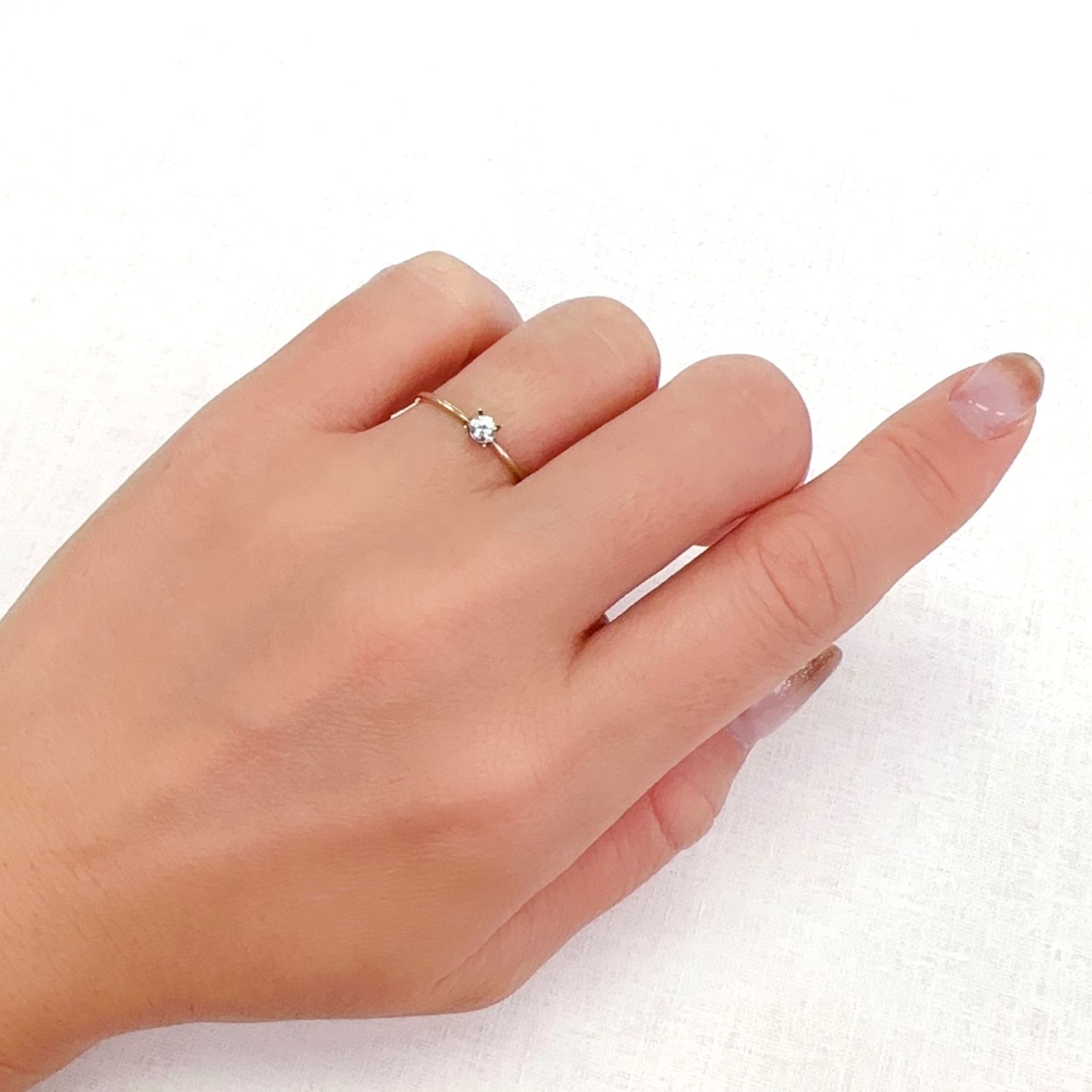 リューコガーネット ビルマ産 0.14ct [230923494]3x3mm前後