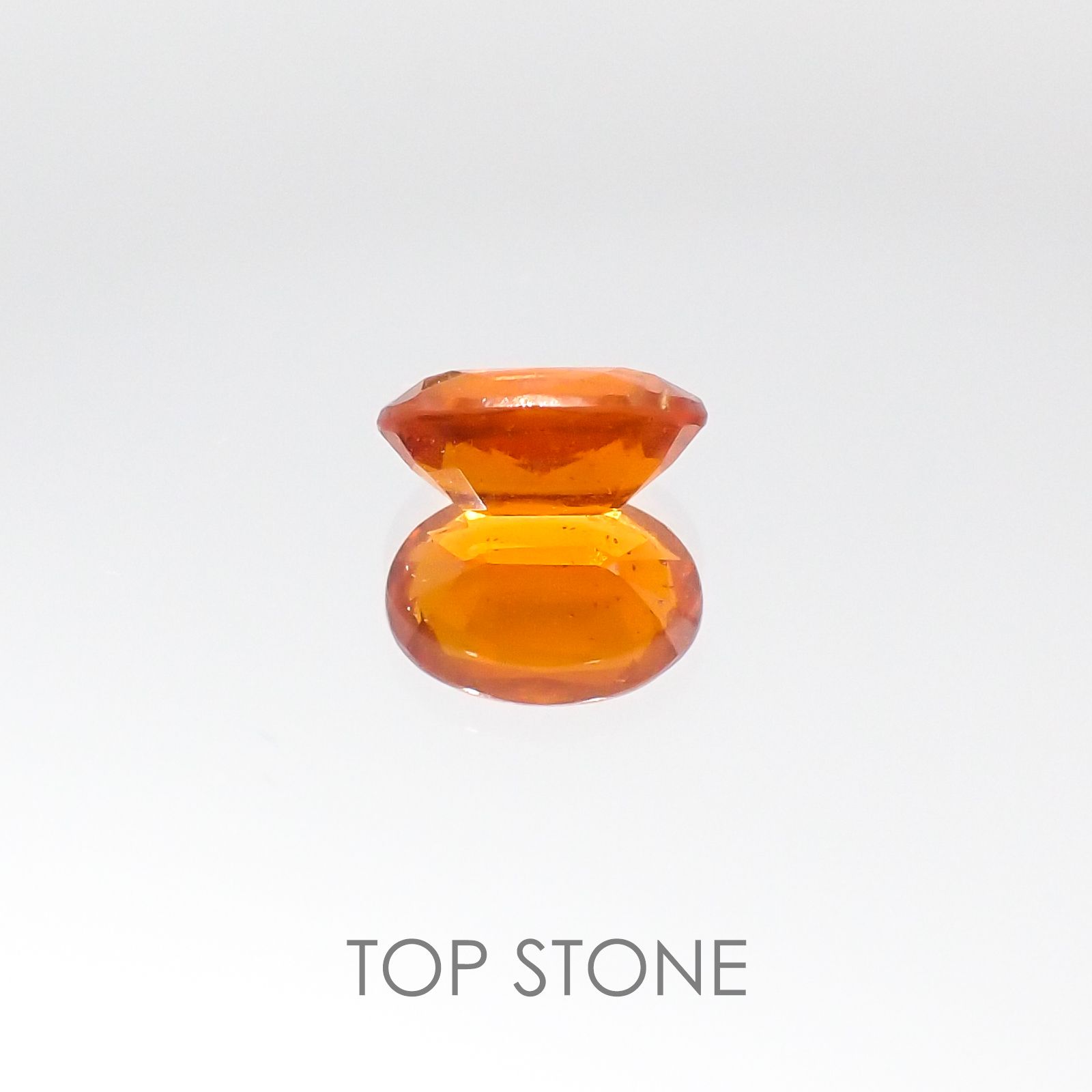 オレンジカイヤナイト タンザニア産 ルース 0.89ct[20095998]7×5mm前後