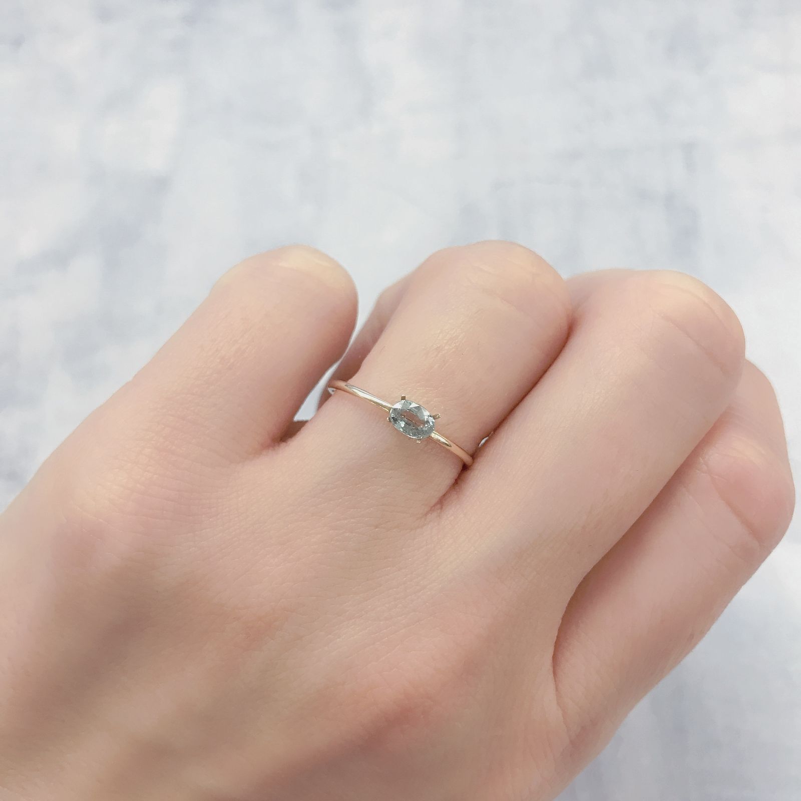 アレキサンドライト(宝石名アレキサンドライト)マダガスカル産 0.34ct 識別済[220114615]4.6x3.2mm前後