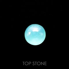 ブルースミソナイト(宝石名スミソナイト)ナミビア産 1.02ct 識別済[220616148]5.2x5.1mm前後
