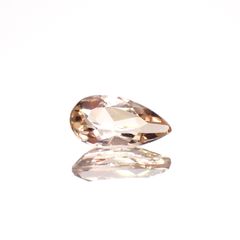 インペリアルトパーズ(宝石名トパーズ)ブラジル産 0.36ct 識別済[230722712]6.4x3.4mm前後