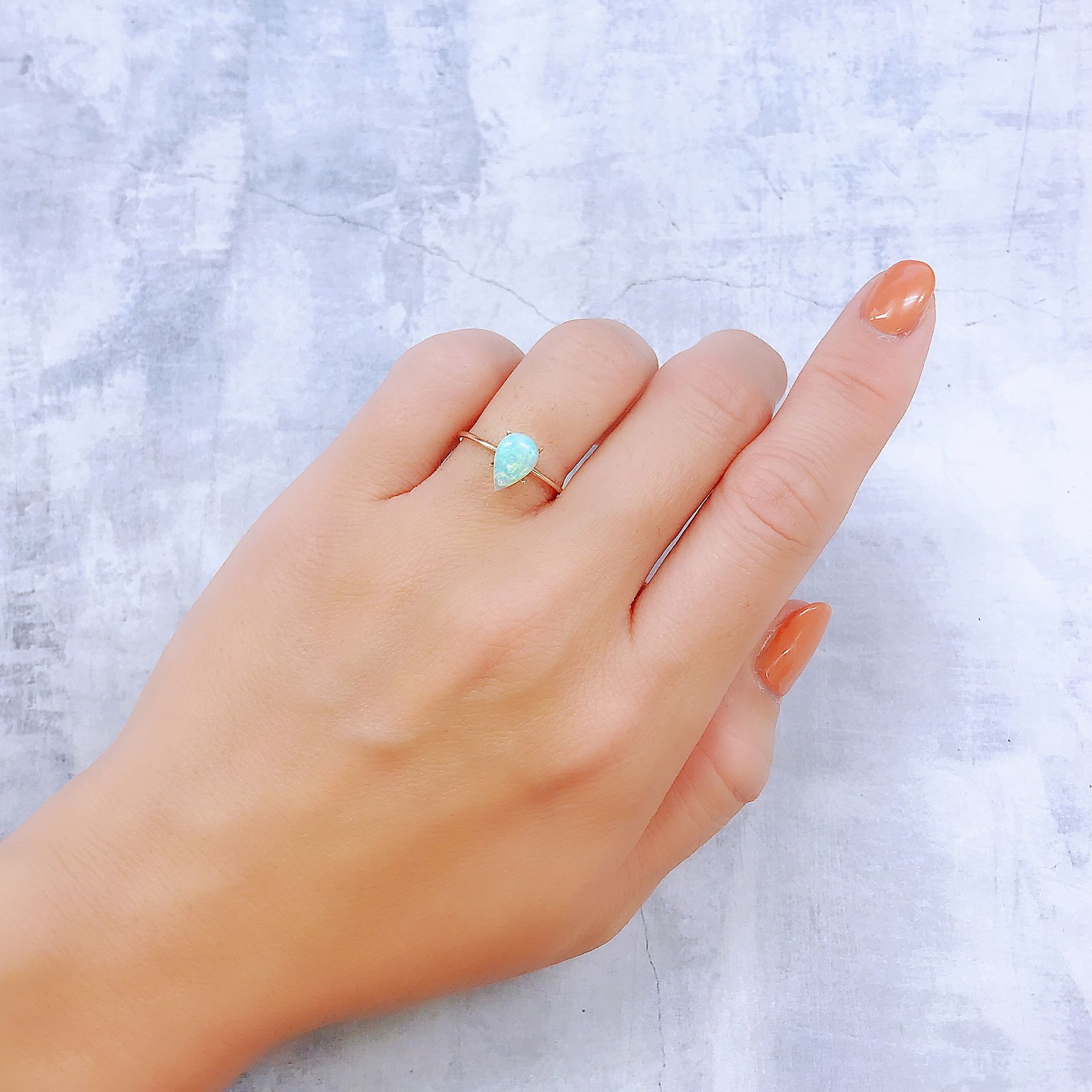オパール オーストラリア産 0.79ct[221018425]9x6mm前後