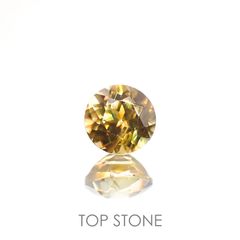 イエロースフェーン マダガスカル産 ルース 0.69ct[210812769]5×5mm前後