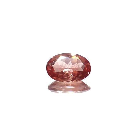 エチオピアサンストーン(宝石名アンデシン・ラブラドライト)エチオピア産 識別済 0.53ct / 7x4.7mm前後 [230321316]