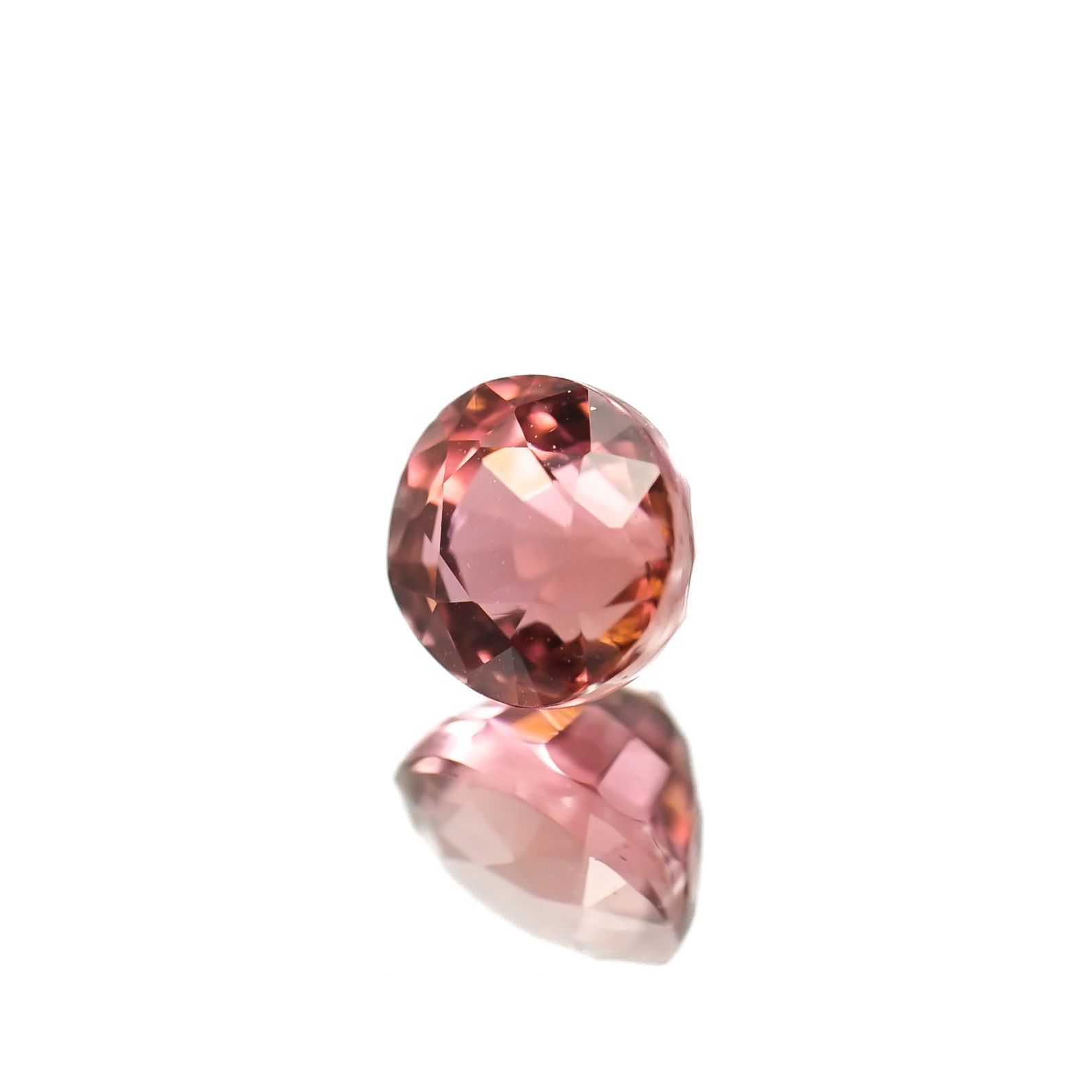 ローズピンクトルマリン(宝石名ピンク・トルマリン)ブラジル/アフリカ産 1.27ct 識別済[230120084]6.4x6mm前後