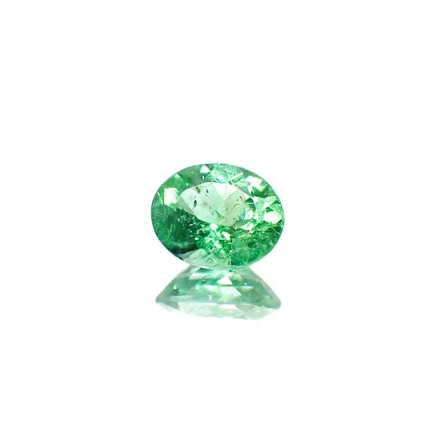 パライバトルマリン ブラジル・パライバ州バターリャ鉱山産 0.59ct[240928733]6x4.9mm前後