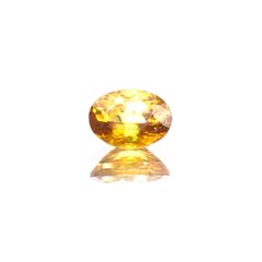 ゴールデンスフェーン(宝石名スフェーン) マダガスカル産 1.26ct 識別済[210812760]7.6×5.7mm前後