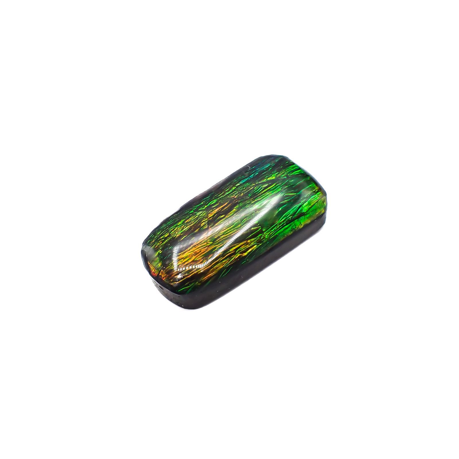 ◇フリーフォーム◇アンモライト トリプレット カナダ産 12.83ct [220817489]22.5x10.7mm前後
