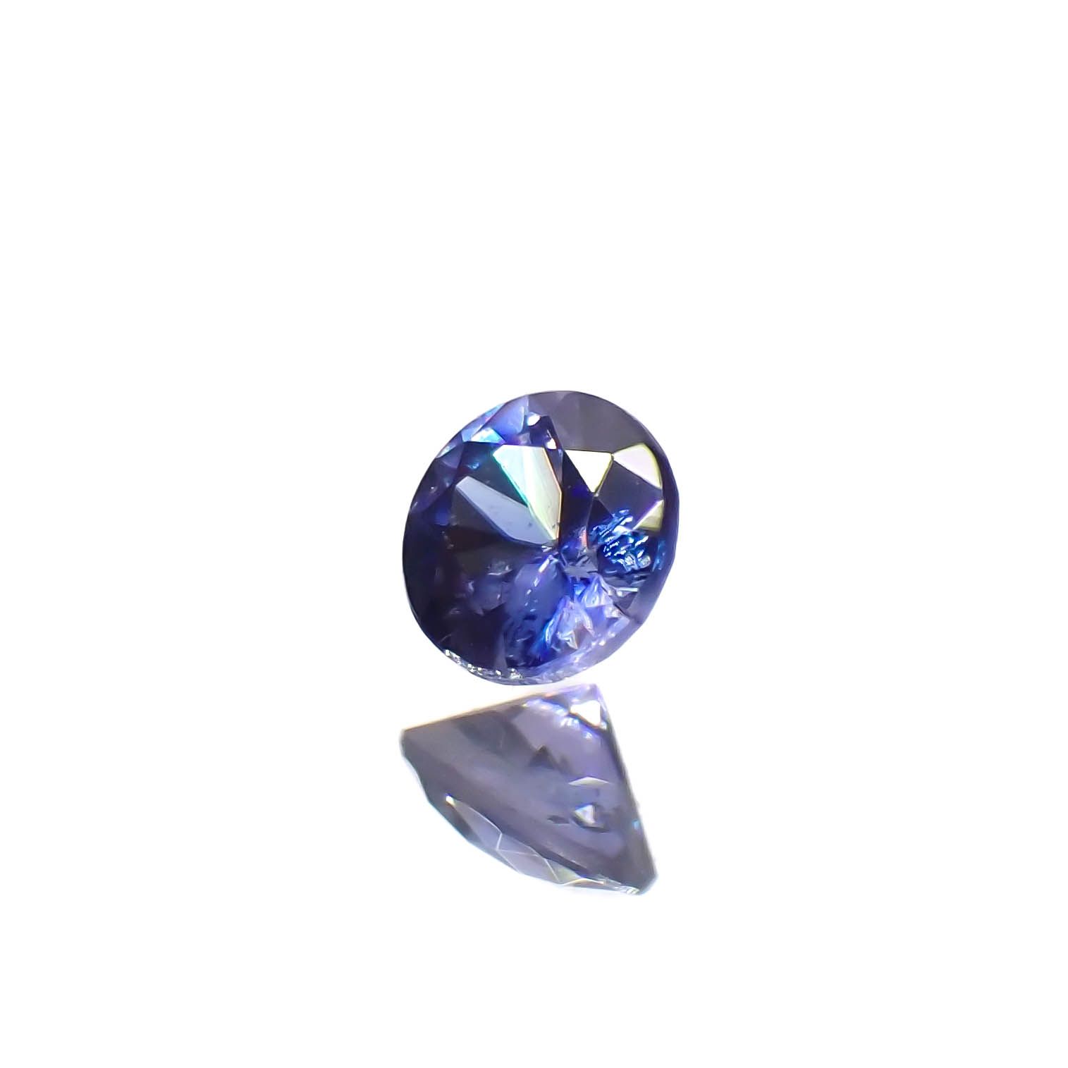ベニトアイト アメリカ・カリフォルニア州産 0.062ct[240527381]2.4x2.4mm前後