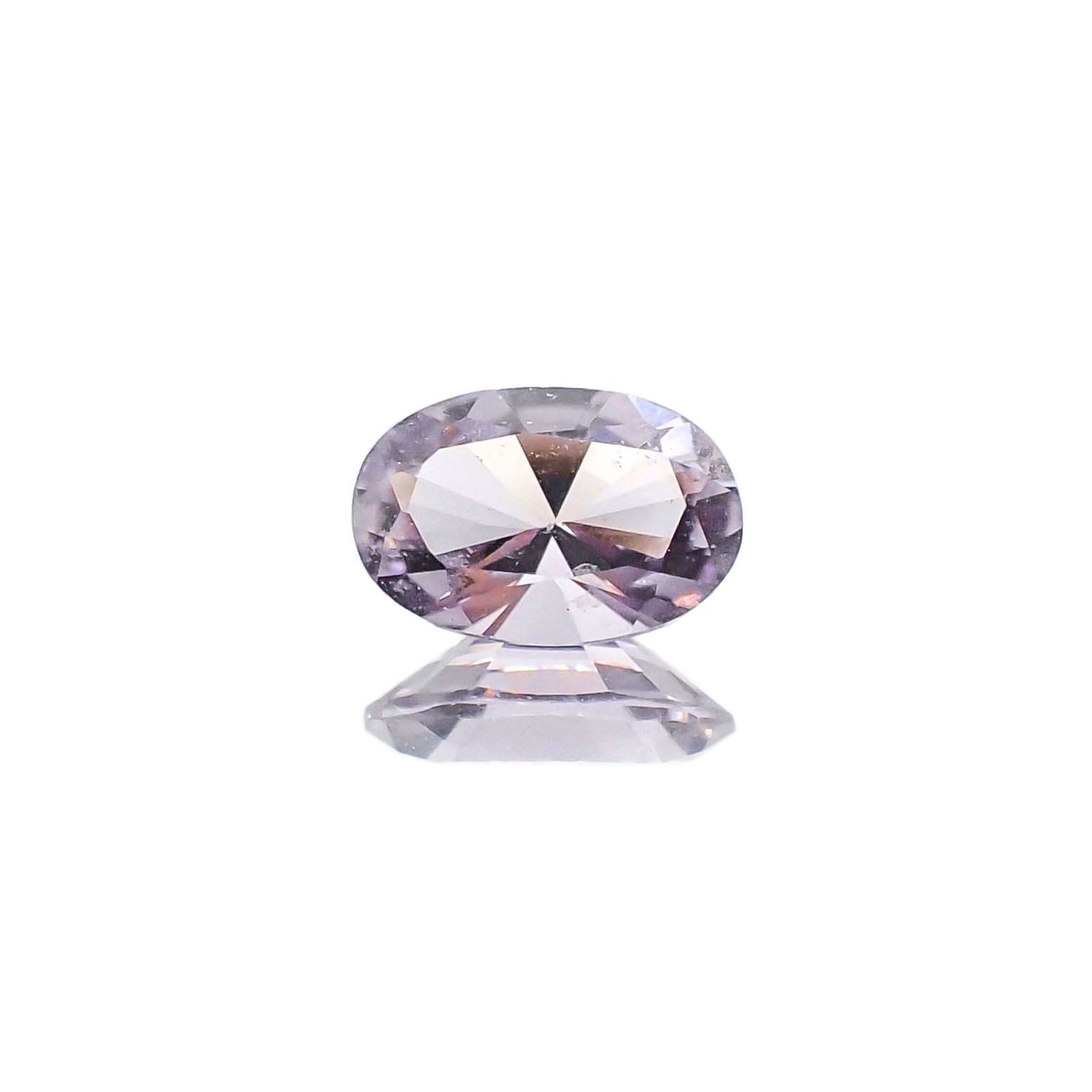 マリアライト(宝石名パープル・スキャポライト)タンザニア産 識別済 0.52ct / 6.8x4.5mm前後 [251022926]