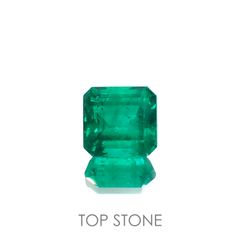 エメラルド(宝石名エメラルド)コロンビア産 0.98ct 識別済[221018883]5.9x5.7mm前後