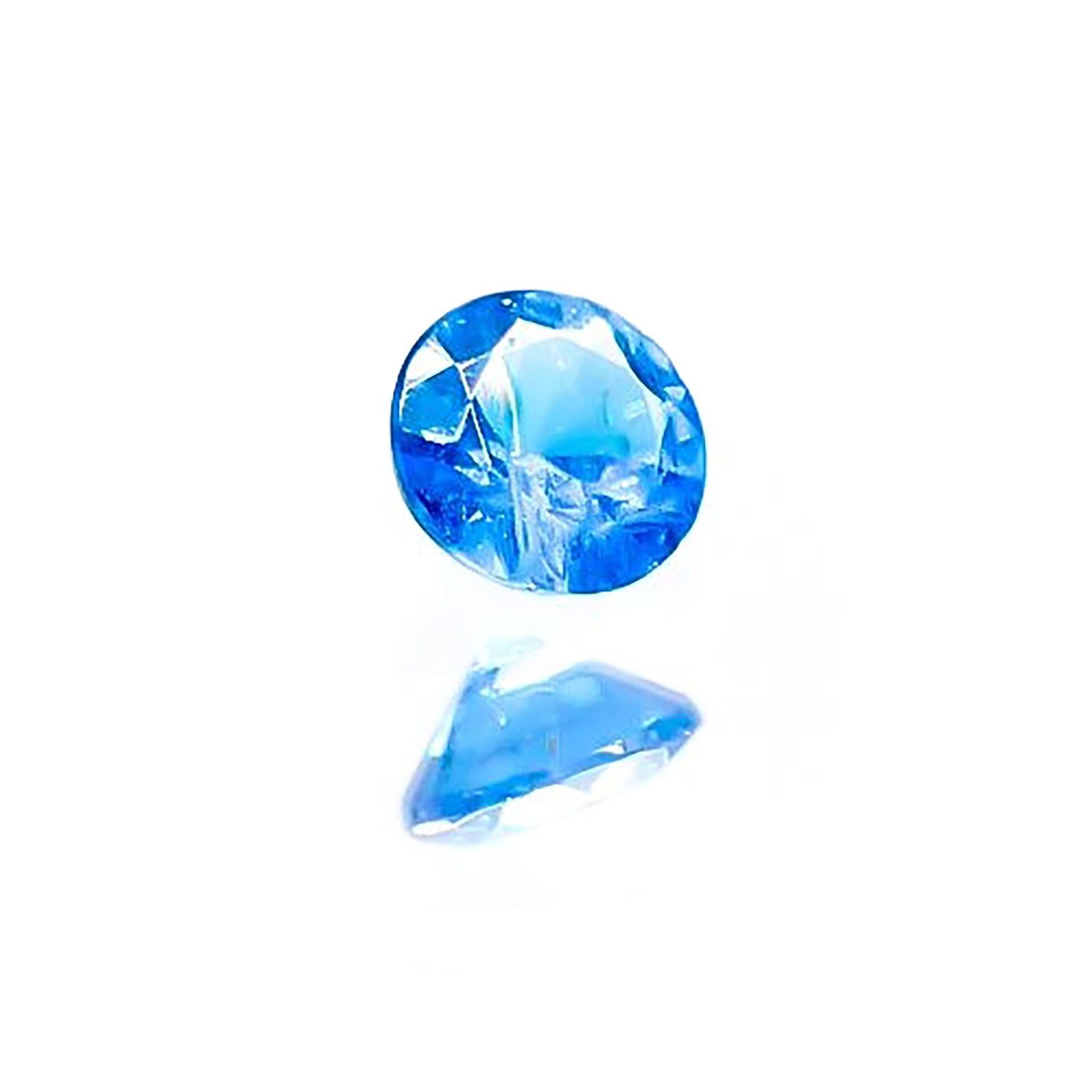 ネオンブルーアパタイト(宝石名アパタイト) ブラジル産 識別済 0.093ct / 2.8x2.8mm前後 [260612574]