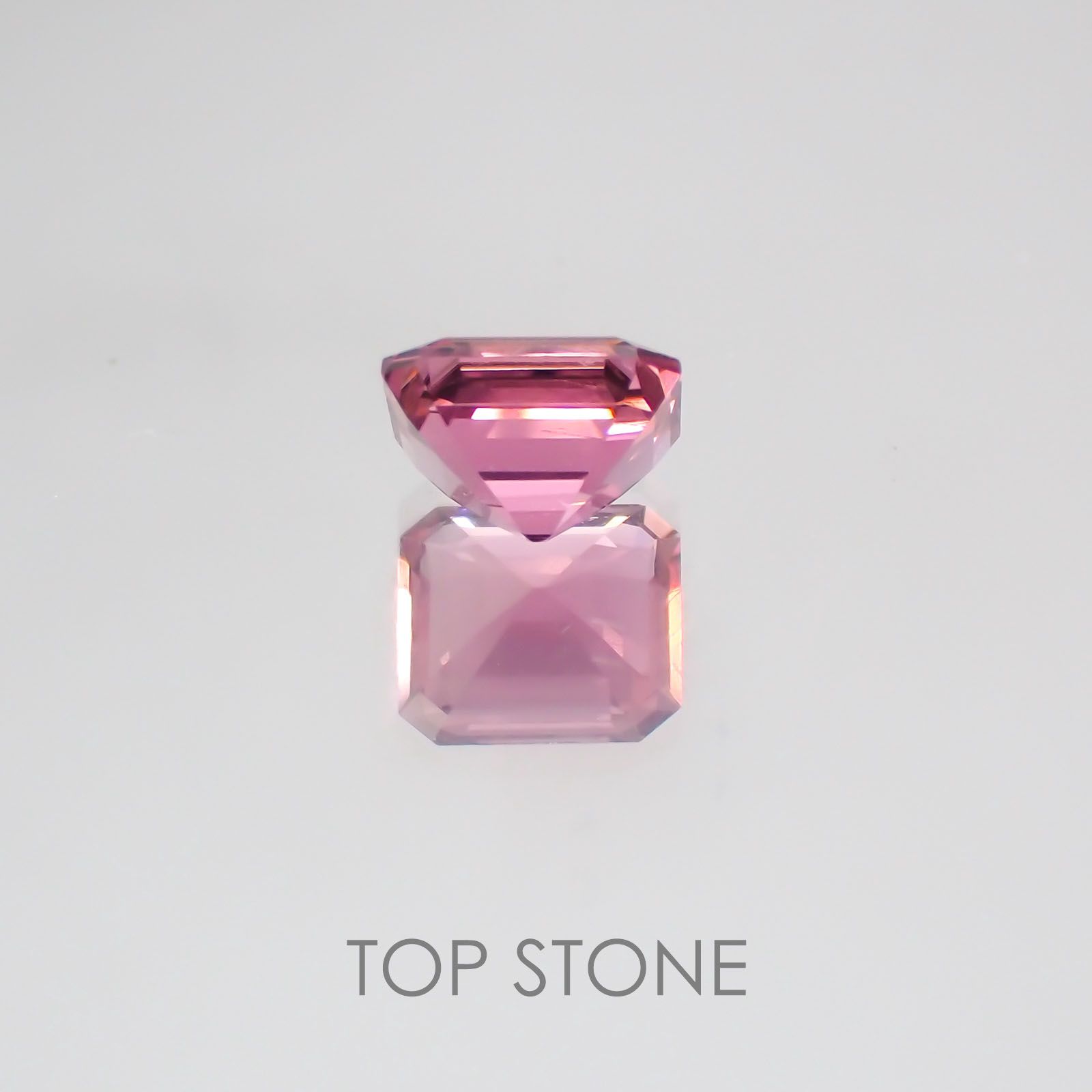 ピンクトルマリン パパラチャカラー ルワンダ産 ルース 1.03ct[21029979]6.1×5.3mm前後
