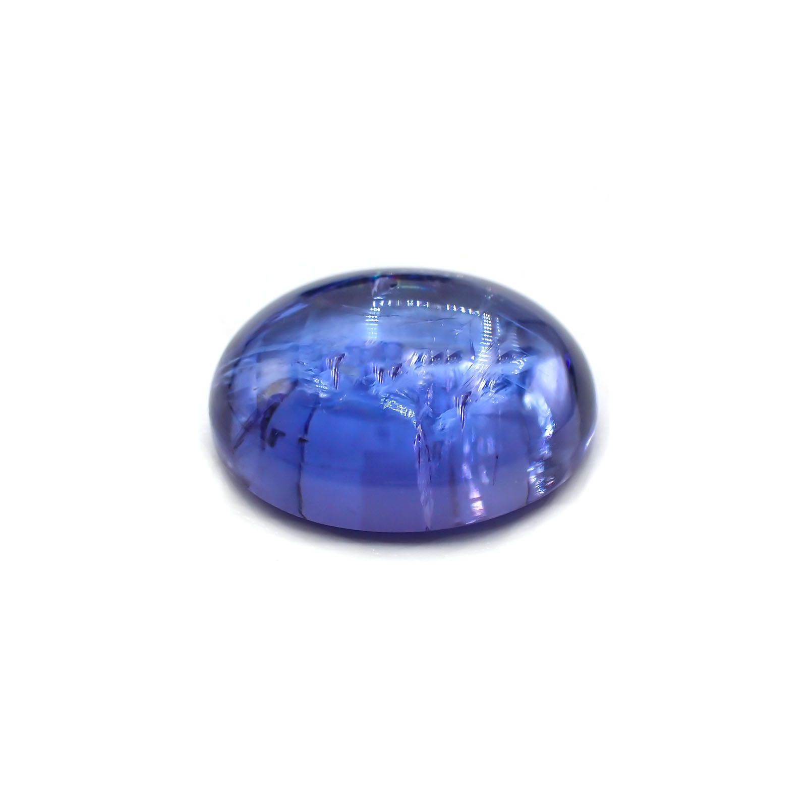 タンザナイト(宝石名タンザナイト)タンザニア産 6.03ct 識別済[231124275]12.3x10mm前後