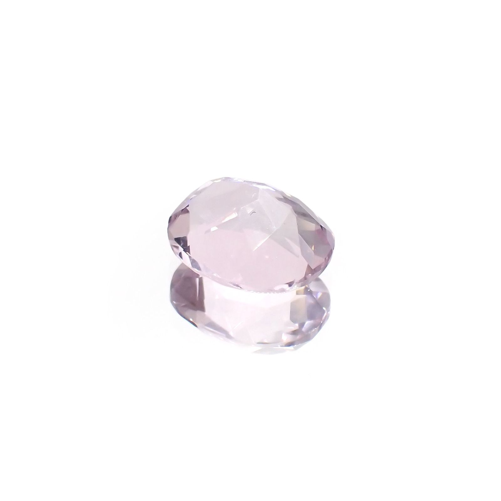 ピンクフローライト(宝石名フルオライト)ブラジル産 識別済 4.13ct / 11.1x9mm前後 [220115123]