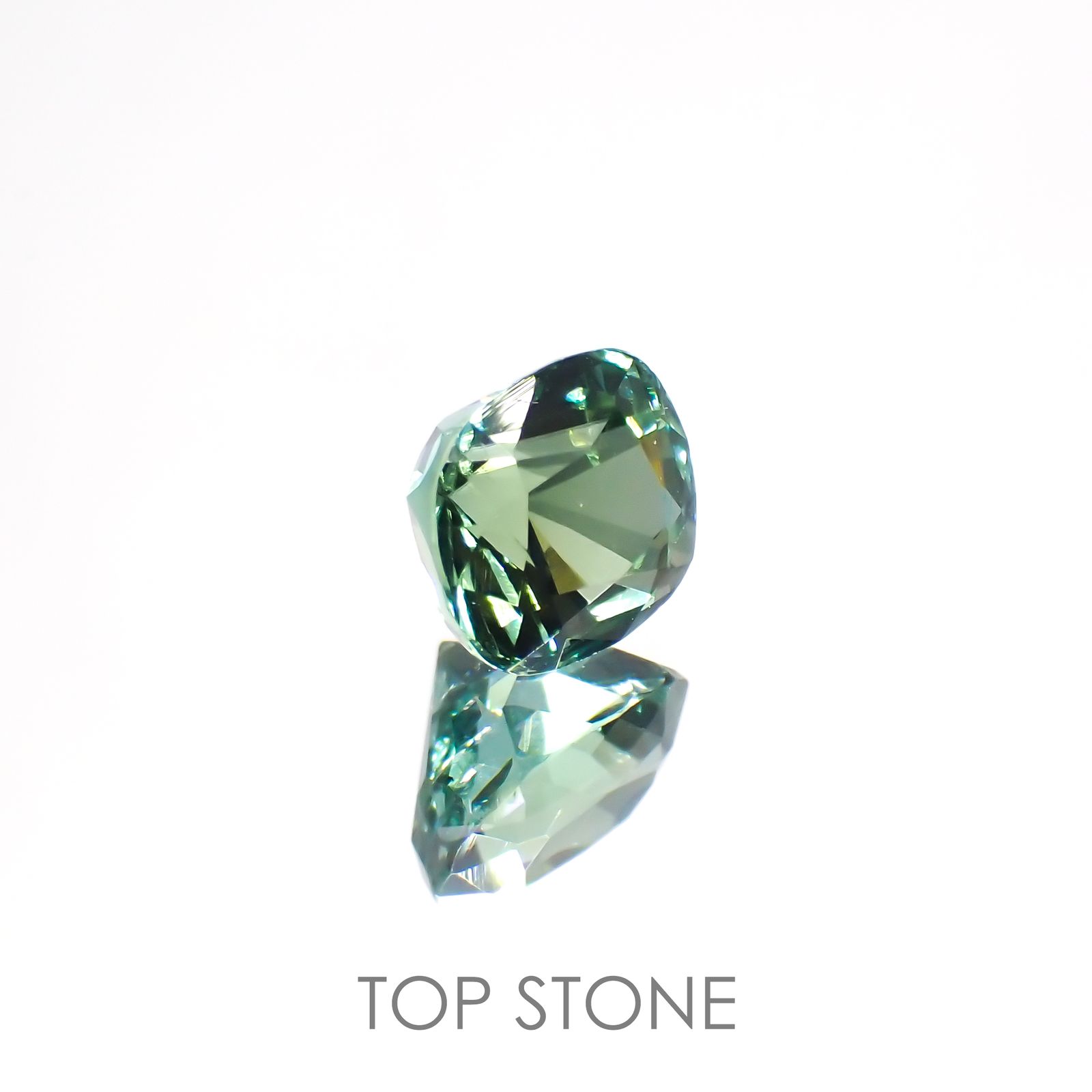 グリーントルマリン アフガニスタン産 1.04ct [220114107]6.2x5.5mm前後