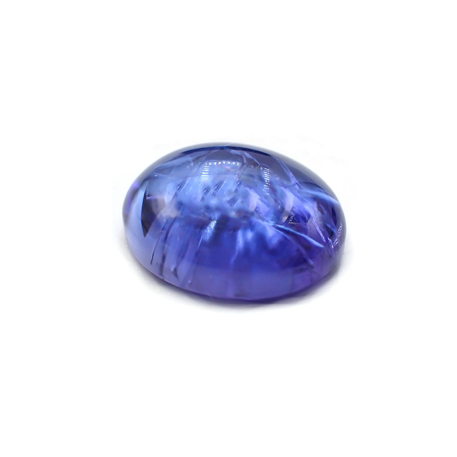 タンザナイト(宝石名タンザナイト)タンザニア産 6.03ct 識別済[231124275]12.3x10mm前後