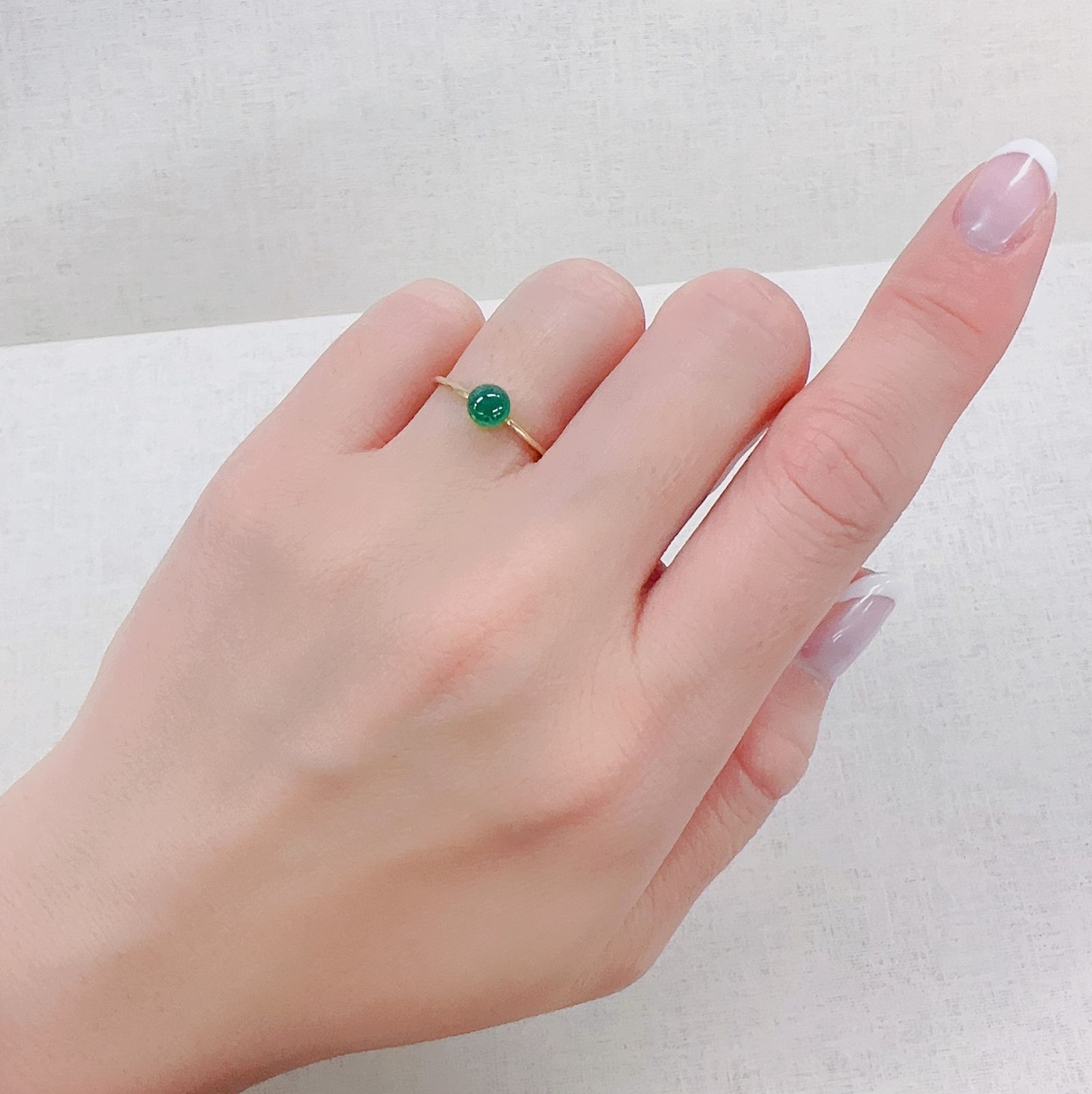 エメラルド コロンビア産 0.43ct[230421693]5x4.9mm前後