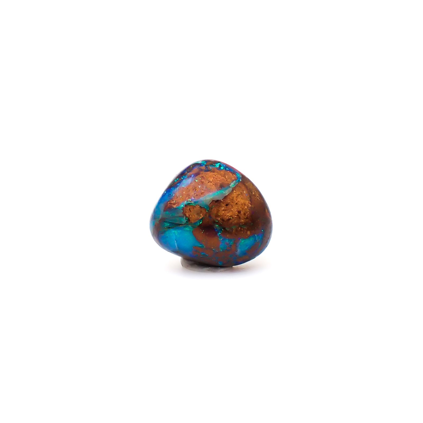 ボルダーオパール オーストラリア産 1.86ct / 7.7x6.9mm前後 [260933073]