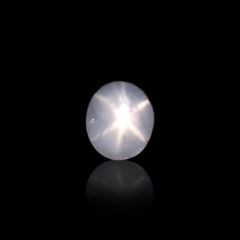 ブルースターサファイア(宝石名スター・サファイア)ビルマ産 2.34ct 識別済[230321219]7.4x6.3mm前後