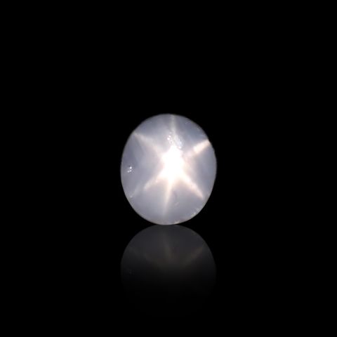ブルースターサファイア(宝石名スター・サファイア)ビルマ産 2.34ct 識別済[230321219]7.4x6.3mm前後