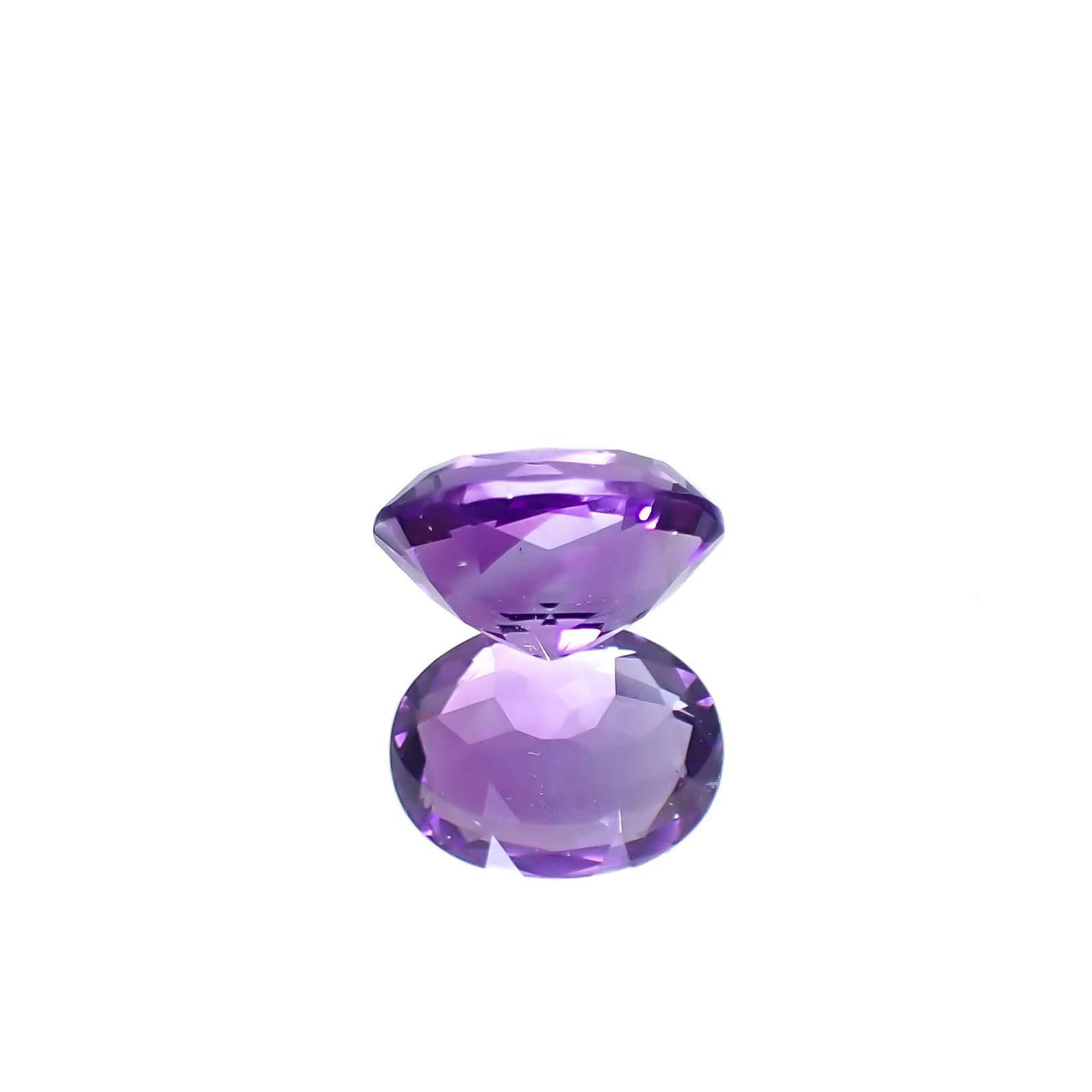 カラーシフトアメジスト ブラジル/ウルグアイ産 1.37ct [250329980]8.2x6.3mm前後