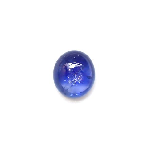 サファイア(宝石名ブルー・サファイア)スリランカ/マダガスカル産 1.08ct 識別済[230923440]6.4x5.6mm前後