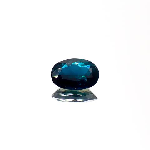 ラズライト 天藍石(宝石名ラズライト)パキスタン産 0.598ct ソ付(彩珠)[240929132]7x4.9mm前後