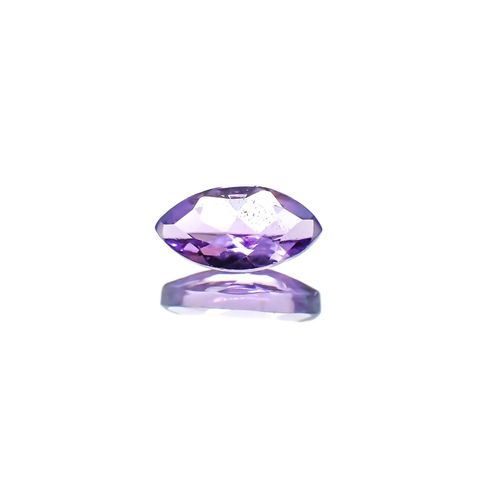 パープルゾイサイト(宝石名ゾイサイト)タンザニア産 識別済 0.29ct / 6.2x3.1mm前後 [231124108]
