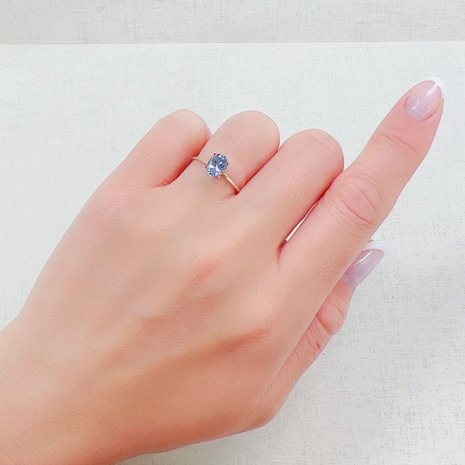 グレースピネル タンザニア産 0.83ct[230421548]6.7x4.8mm前後