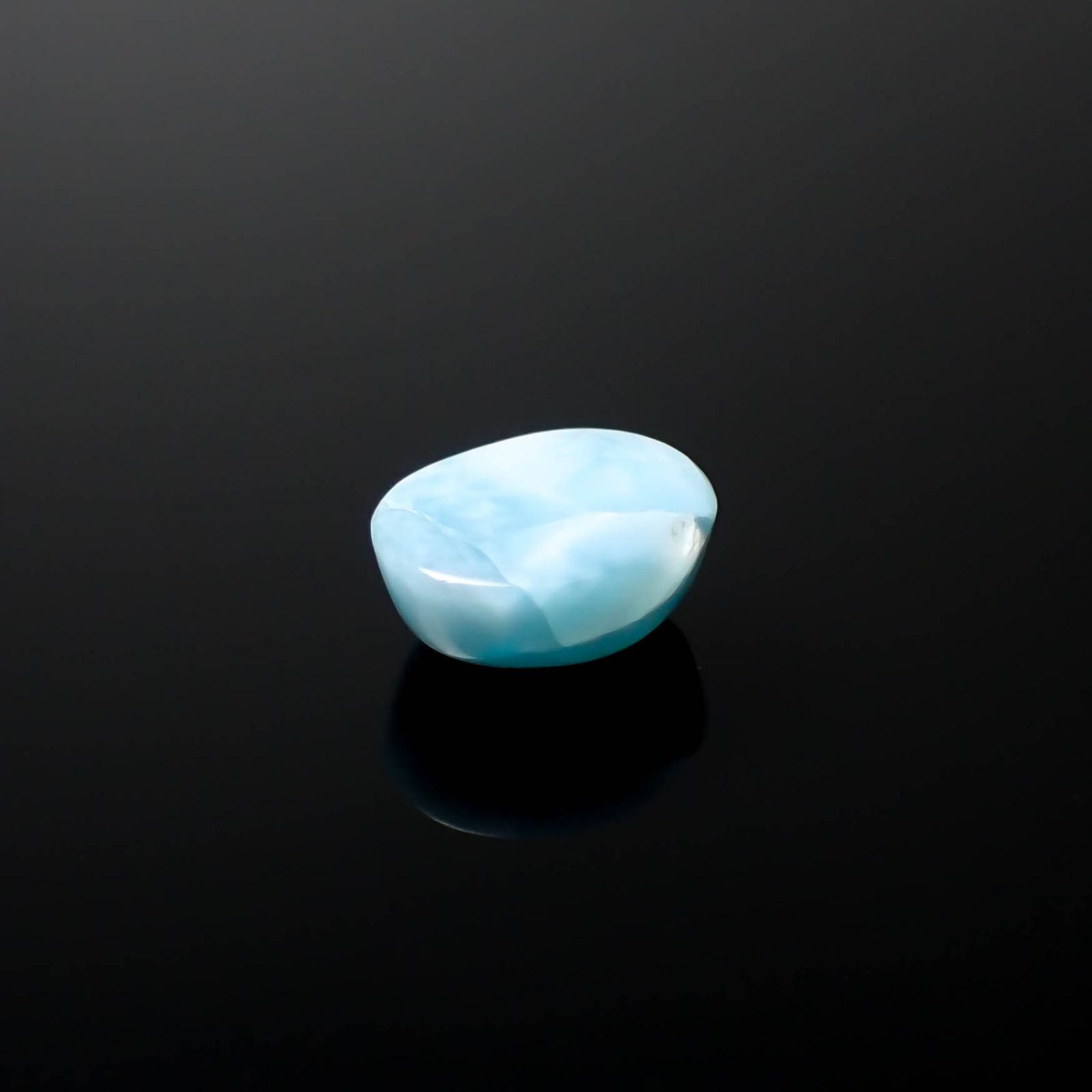 ラリマー(宝石名ブルー・ペクトライト)ドミニカ共和国産 3.20ct 識別済[231225264]10.1x8.1mm前後